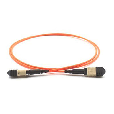 MTP Trunk Cable Assembly MPO Trunk Patch Cord with 0.35dB Max Loss 12/24/48/72 Fibers for 40/100G Ethernet Distance