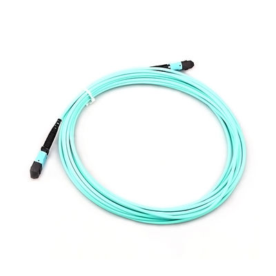 MPO-MPO Fiber Patch Cord with 40/100G Ethernet Distance 150m at 850nm and 400m at 850nm MPO Cable Assembly