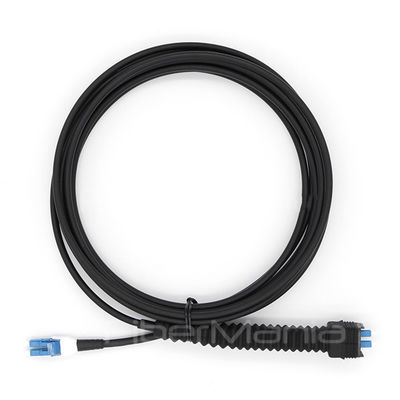 Outdoor NSN to LC/UPC Uniboot OS2 Duplex LSZH Fiber Patch Cable